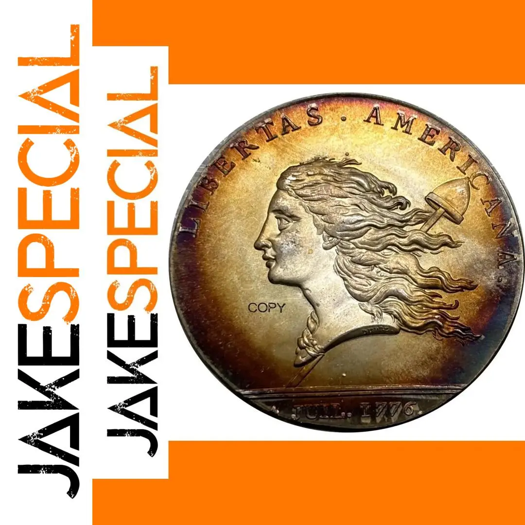 US 1776 Libertas Americana Medal Replica 1 US 1776 Libertas Americana Medal Replica