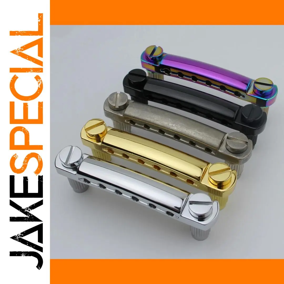 Colorful Guitar Stop Bar Tailpiece GS001 1 Colorful Guitar Stop Bar Tailpiece GS001