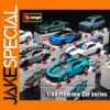 Premium 1:64 Diecast Car Model Collection