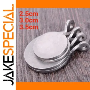 Stainless Steel Shooting Target Set (3 Sizes)
