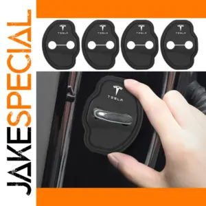 Tesla Lock Covers Silicone Set for Model 3/X/Y/S