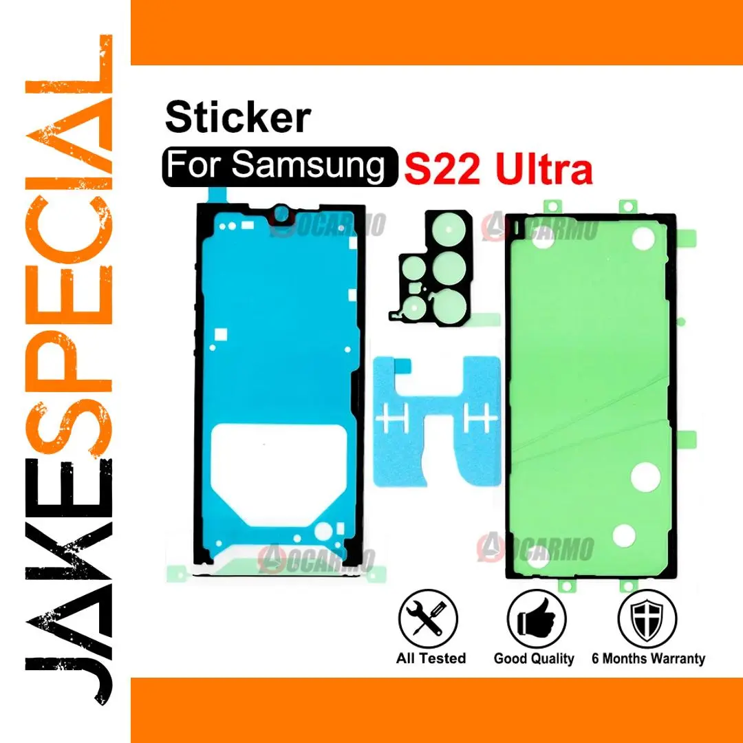 Samsung Galaxy S22 Ultra Full Sticker Repair Set 1 Samsung Galaxy S22 Ultra Full Sticker Repair Set