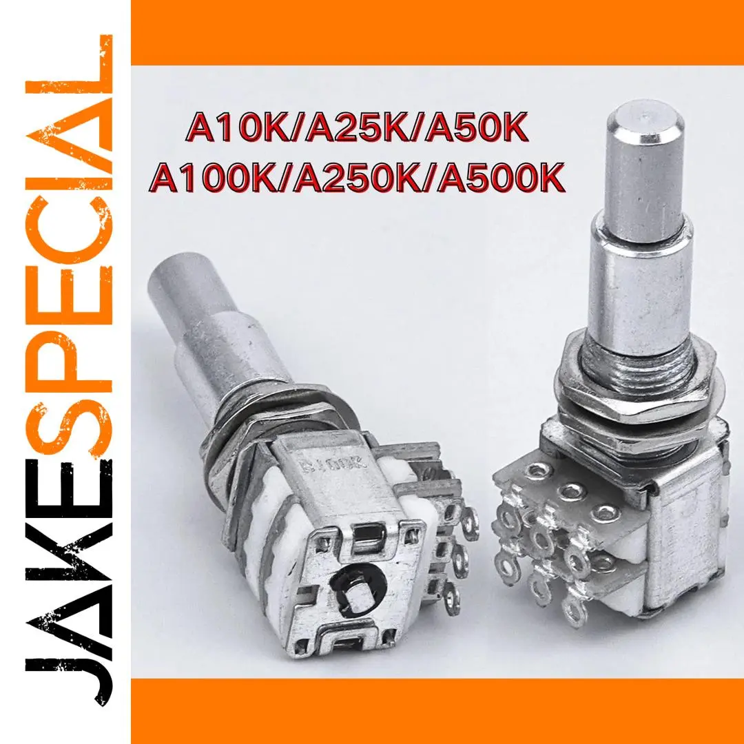 Dual Concentric Potentiometer for Audio Equipment 1 Dual Concentric Potentiometer for Audio Equipment