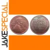 Vintage Lincoln Cent Skull Coin for Collectors