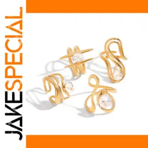 Stainless Steel Women's Geometric Ring