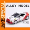 Detailed 1:32 Scale Alloy Racing Car Set for Collectors
