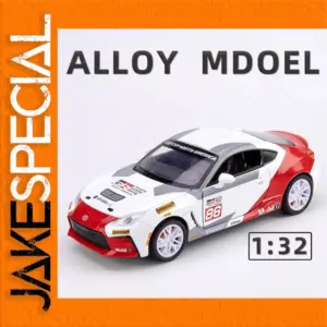 Detailed 1:32 Scale Alloy Racing Car Set for Collectors