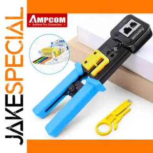 Multi-Function Ethernet Crimping and Cutting Tool