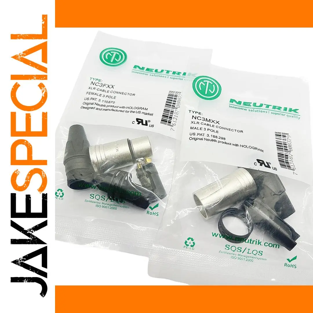 50-Pack Professional XLR Connectors for Audio Equipment 1 50-Pack Professional XLR Connectors for Audio Equipment