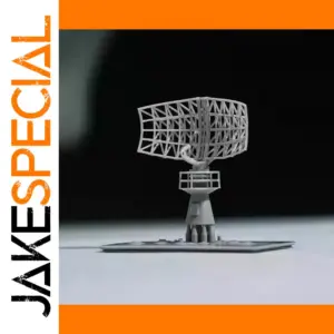 Scale Resin Radar System for Ship Models