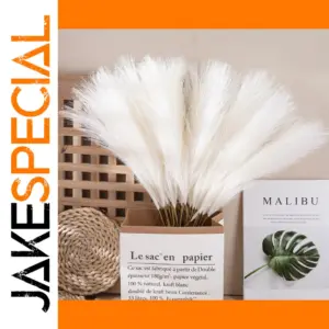 Artificial Pampas Grass Set for Indoor Decor