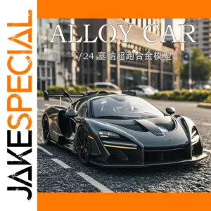 McLaren Senna 1:24 Diecast Model in Black