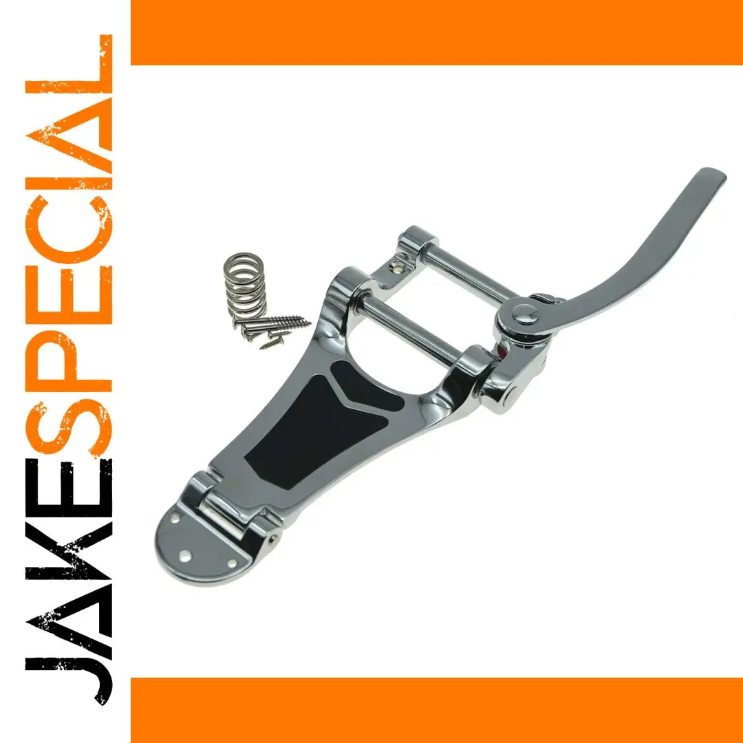 KAISH Chrome Vibrato Tremolo for Jazz Guitars 1 KAISH Chrome Vibrato Tremolo for Jazz Guitars