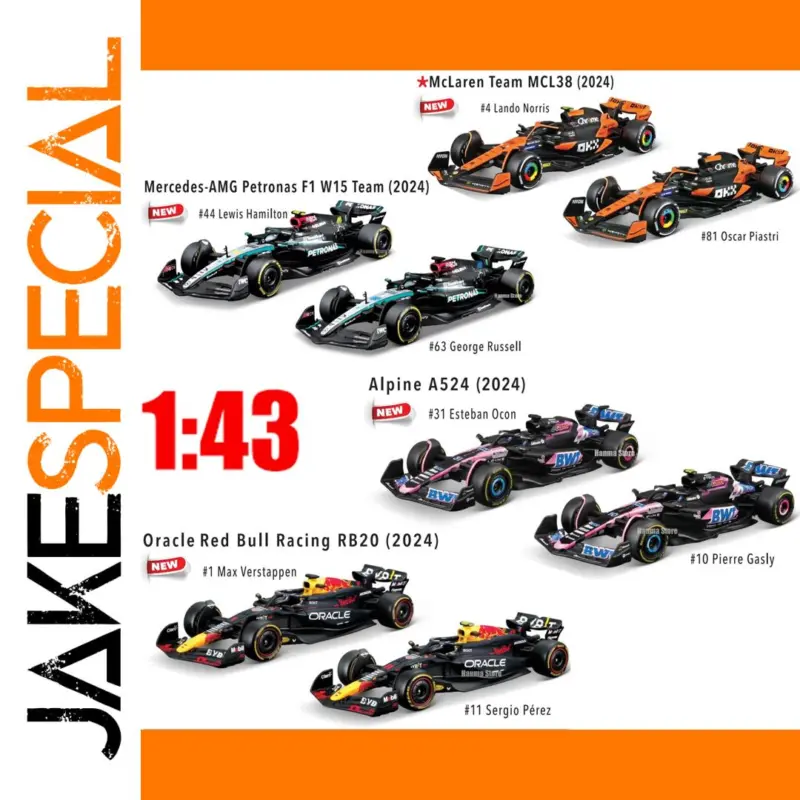 Experience the Thrill of the Diecast Alpine A524 F1 Model in 1:43 Scale 1 a7f93d5db27d4c95b95e14cd product image