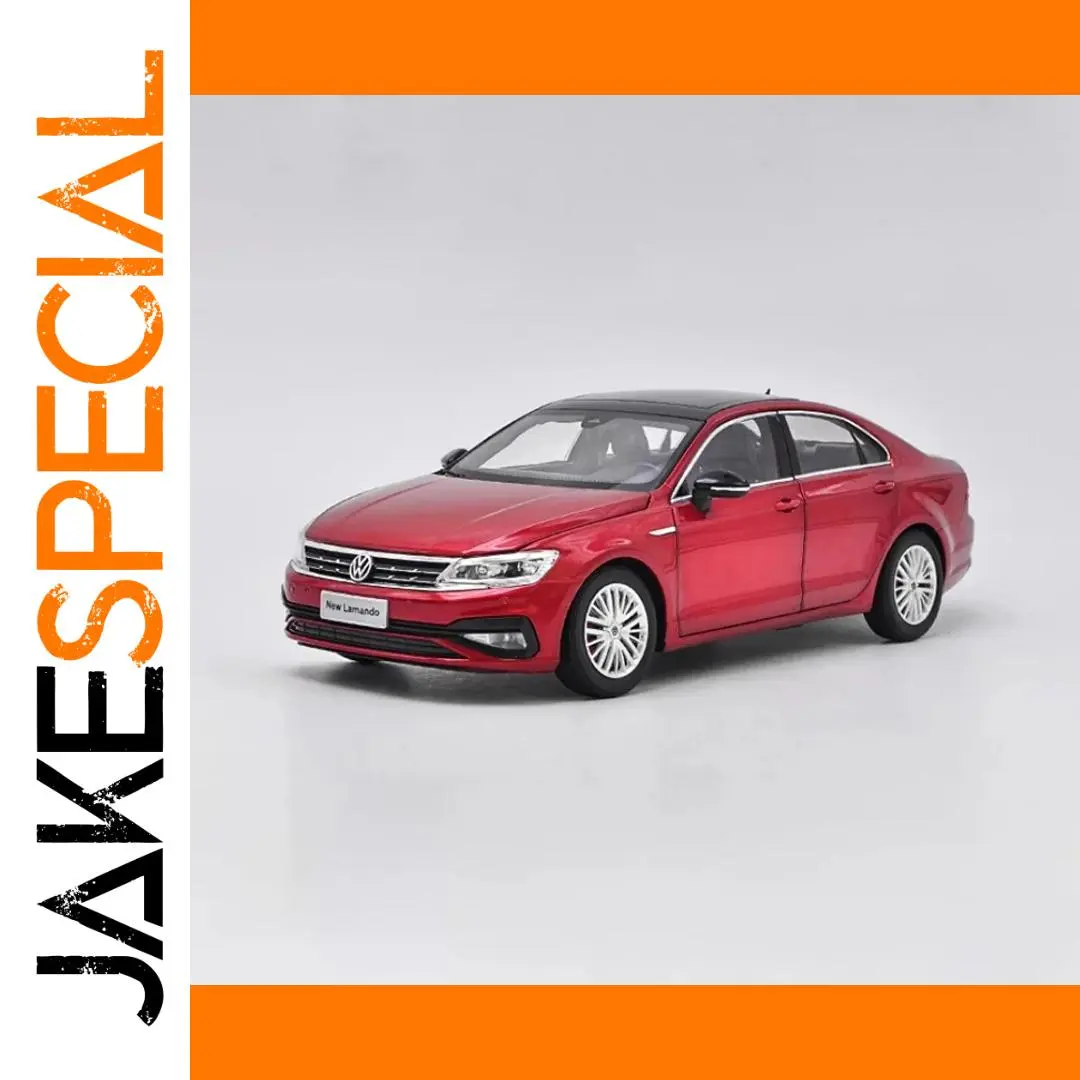 Diecast 1:18 Lamando Sedan Model in Red 1 Diecast 1:18 Lamando Sedan Model in Red