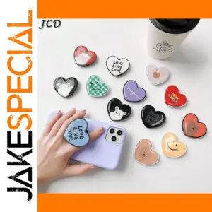 Heart-Shaped Universal Phone Holder and Stand