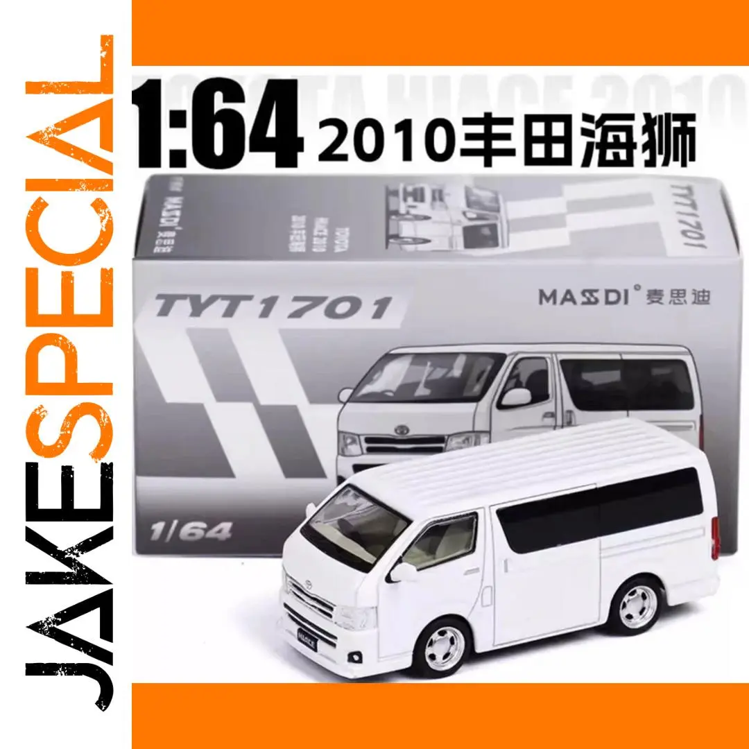 2010 Toyota Hiace Diecast Model 1:64 Scale 1 2010 Toyota Hiace Diecast Model 1:64 Scale