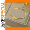 Elegant Lotus Chain Bracelet for Women