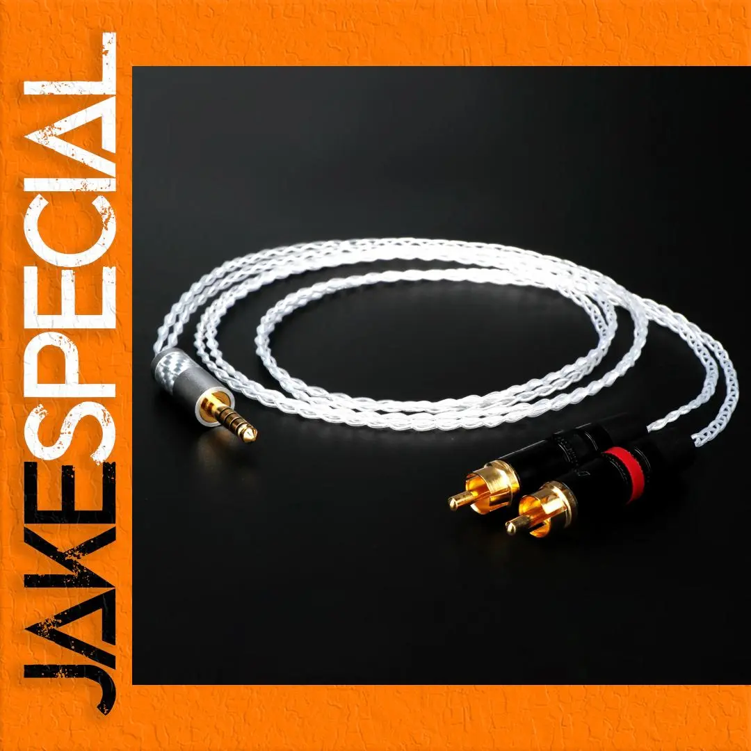 Premium 4.4mm TRRS to 2RCA Audio Cable 1 Premium 4.4mm TRRS to 2RCA Audio Cable