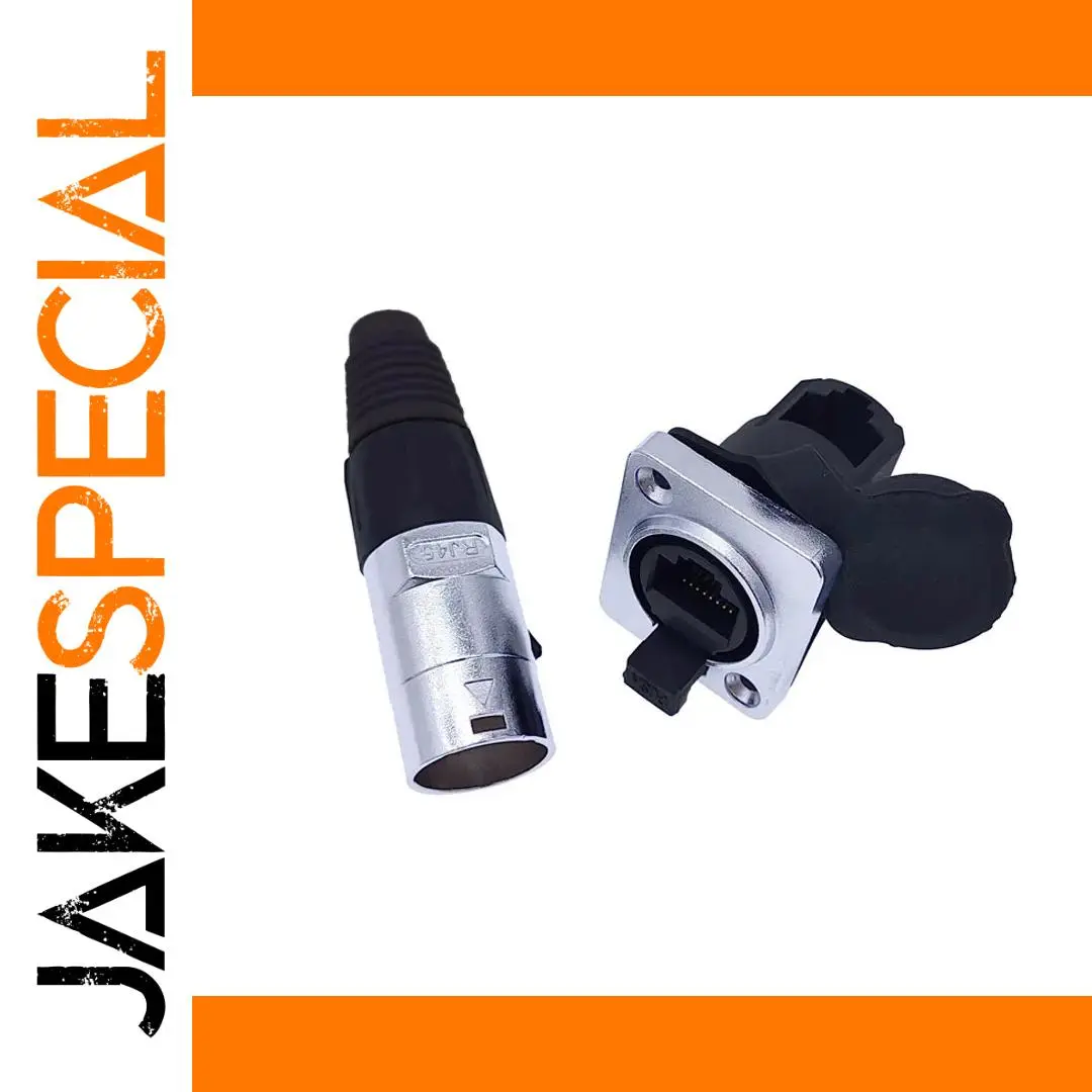 Waterproof Industrial RJ45 Connector IP65 1 Waterproof Industrial RJ45 Connector IP65