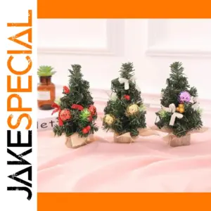 Mini Silver 20cm Christmas Tree for Decor