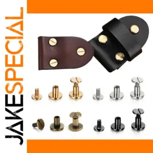 Colored Copper Rivets Set for Leather Crafts