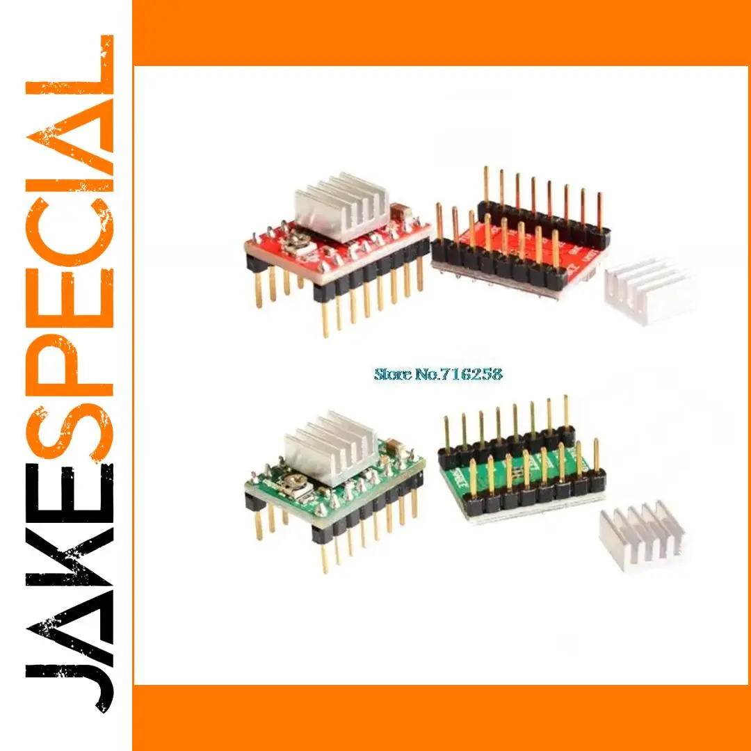 Reprap Stepper Driver with Heatsink 2A Max 1 Reprap Stepper Driver with Heatsink 2A Max