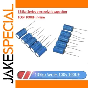 135KO Series Electrolytic Capacitors, 100μF 100V