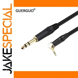 High-Quality 6.35mm to 3.5mm Audio Extension Cable