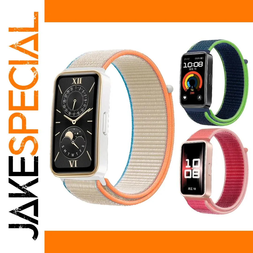 Vibrant Nylon Sport Loop Band for Huawei Models 1 Vibrant Nylon Sport Loop Band for Huawei Models
