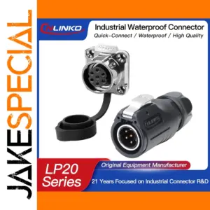 LP20 7-Pin Waterproof Industrial Connector