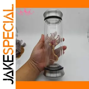 Alien Facehugger Embryo Scene Prop in Glass Bottle