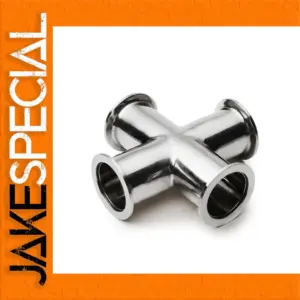 Stainless Steel Vacuum Cross Fitting KF50