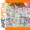 Colorful Shibuya Girl Stickers for You