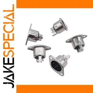 Metal MIDI Connectors Set for Electronics