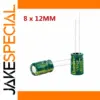 1000µF 10V Electrolytic Capacitor 8x12mm Pack Options