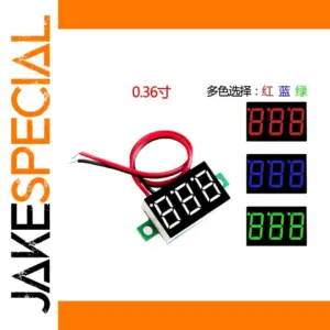 Compact Digital Voltmeters for Precision Display