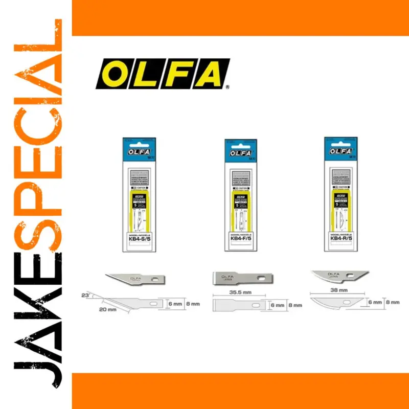 Elevate Your Crafting with the OLFA Replacement Blades for KB4 Models 1 a986e5119ba0432f88673eae product image