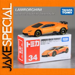 Orange Lamborghini Huracan Performante Mini Model