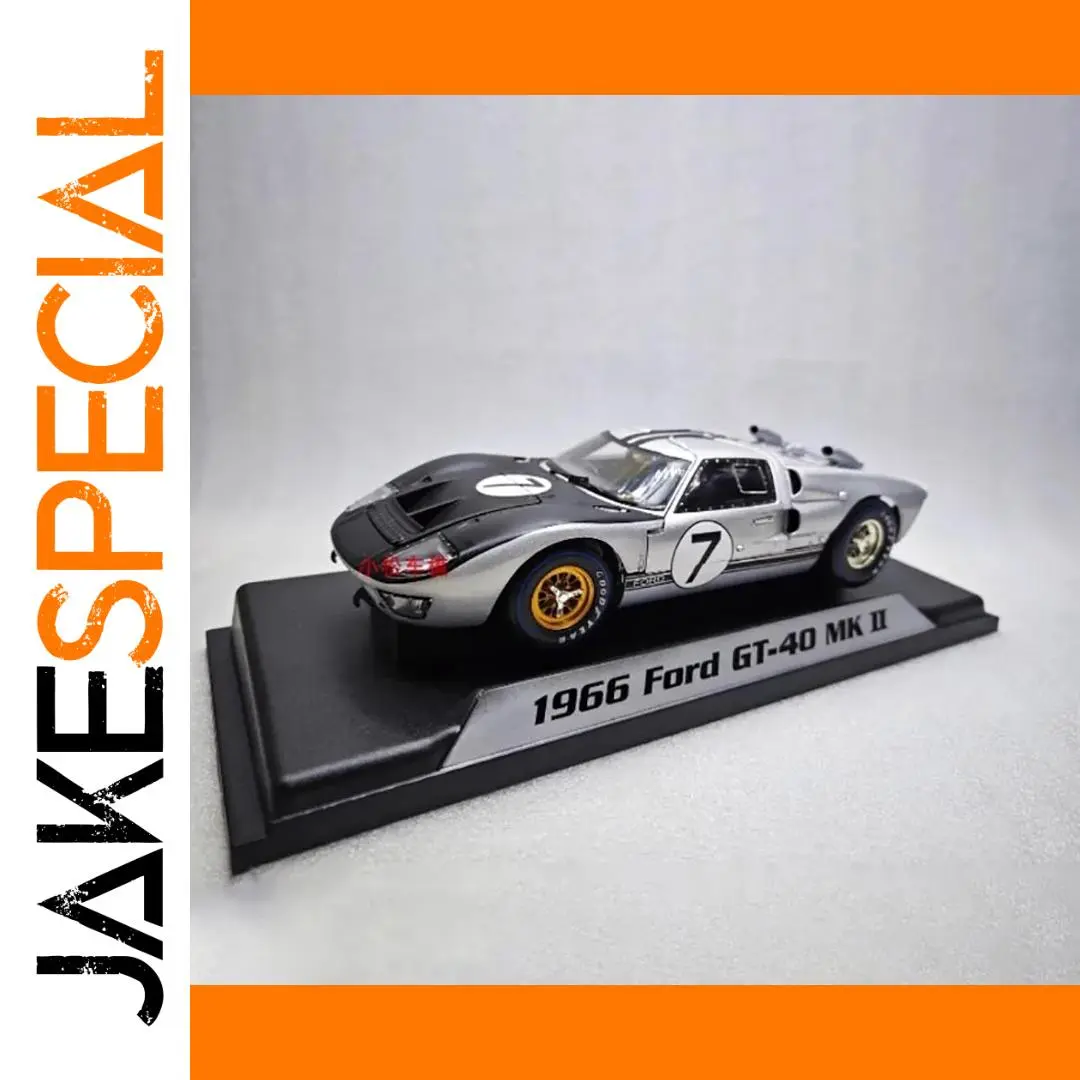 1966 Ford GT-40 MK II Diecast Model 1/18 Scale 1 1966 Ford GT-40 MK II Diecast Model 1/18 Scale