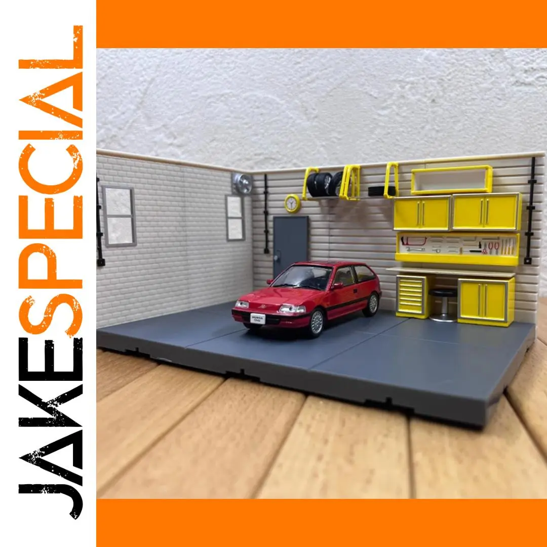 1:43 Scale Auto Repair Scene Display Model 1 1:43 Scale Auto Repair Scene Display Model
