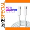 Durable 60W USB-C to USB-C Cable for Devices