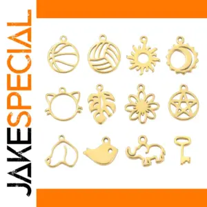 Stainless Steel Celestial Pendant Set (5 pcs)