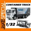 1:32 Scale Urban Cargo Container Truck Model