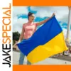 Vibrant 3x5 Feet Ukrainian Flag for Decor