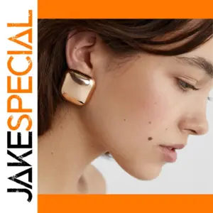 Stainless Steel Geometric Earrings for Women