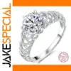 Infinity Love Silver Ring for Women