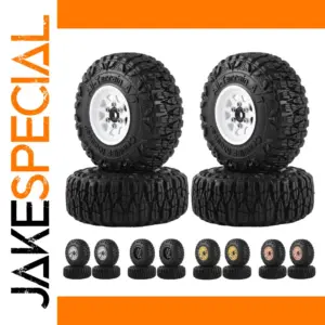 RC Micro Crawler Wheel and Tire Set