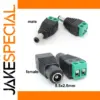 12V DC Power Connectors Set for CCTV and LEDs