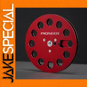 Vivid Red 7-Inch Aluminum Reel for Recorders